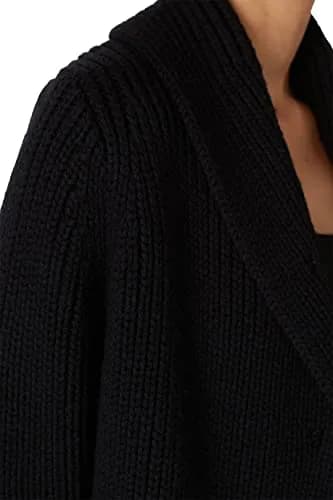 KF/KaufmanFranco Collective Black Knit Sweater Coat | Cozy Pre-Loved Women’s Cardigan (Medium) thumbnail 5