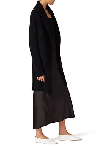 KF/KaufmanFranco Collective Black Knit Sweater Coat | Cozy Pre-Loved Women’s Cardigan (Medium) thumbnail 3
