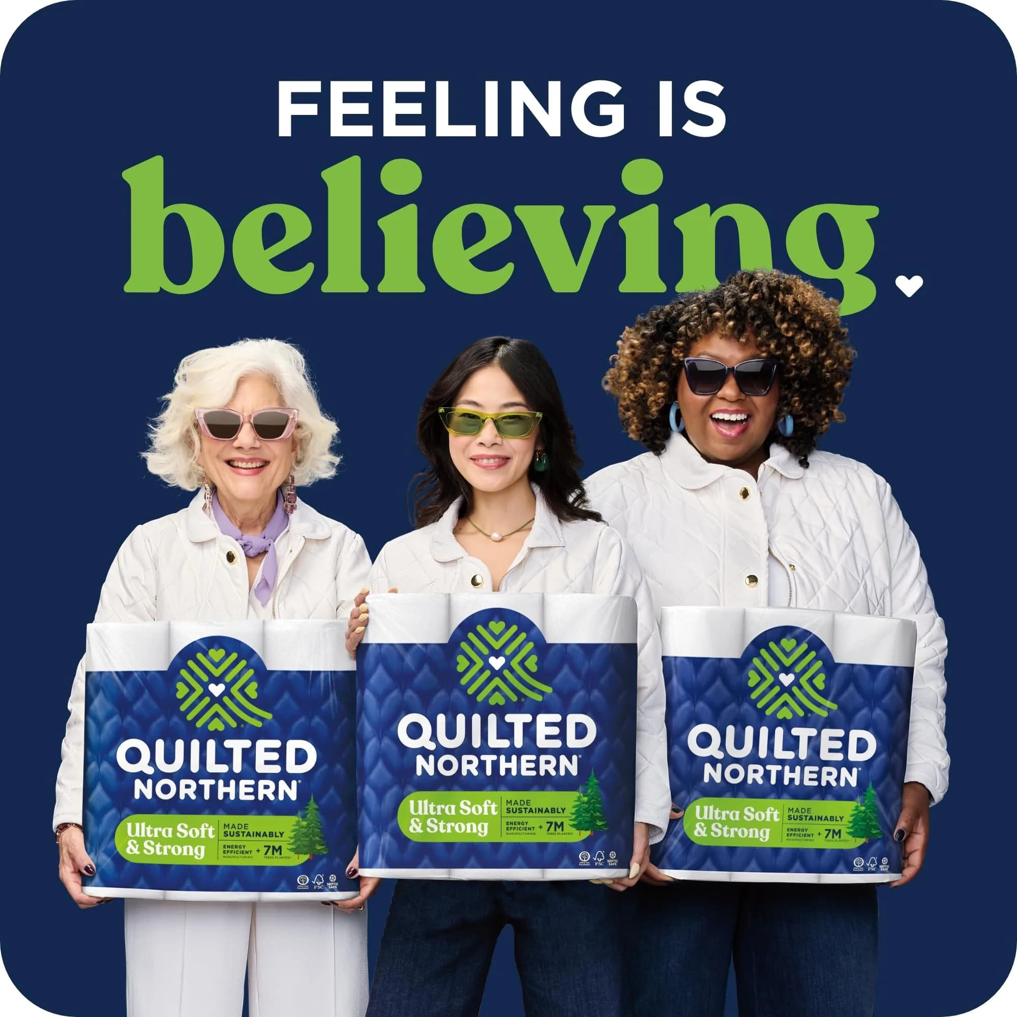 Quilted Northern Ultra Soft & Strong Toilet Paper, 6 Mega Rolls | 5X Stronger & Eco-Friendly - view 2