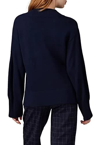 Victor Alfaro Collective Sweater | Multicolored Crew Neck Fitted Cotton, Medium thumbnail 4