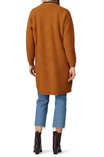 Heartloom Julien Cardigan Small | Cozy Fall Open-Front Sweater with Acrylic & Polyamide thumbnail 4