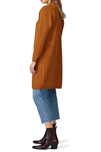 Heartloom Julien Cardigan Small | Cozy Fall Open-Front Sweater with Acrylic & Polyamide thumbnail 3