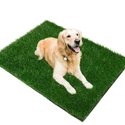 PICK FOR LIFE Artificial Grass Pad for Dogs Potty Training 100cm x 50cm (39.3x19.7in) | Fast-Drain & Easy Clean thumbnail 1