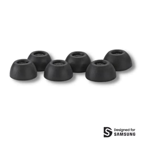 COMPLY Memory Foam Replacement Ear Tips, Black, Medium | All-Day Comfort & Secure Fit thumbnail 3
