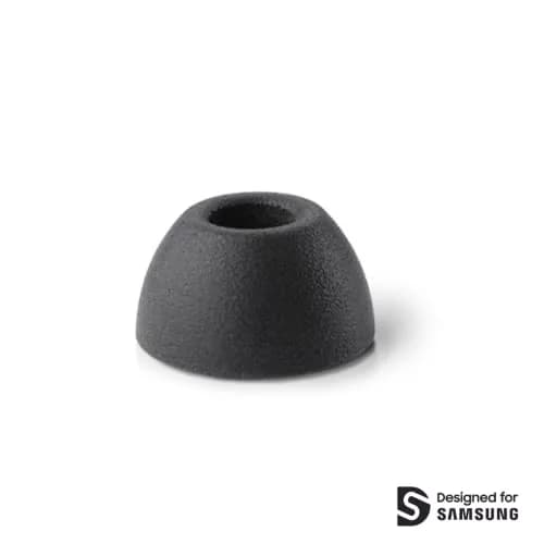 COMPLY Memory Foam Replacement Ear Tips for Samsung Galaxy Buds FE, Black, Small (3 Pairs) thumbnail 2