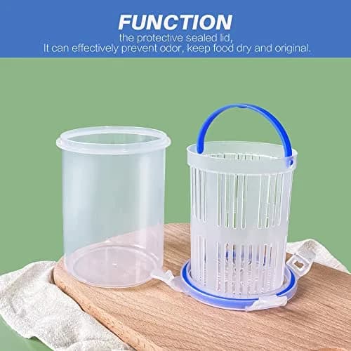 KIKINIKO Pickle Jar 24oz 2Pack | Leak Proof, Lock Lid, Suitable for Kimchi & Pickles thumbnail 5