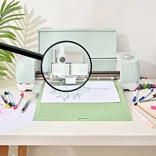Hadwoer 4-Pack Pen Adapter Set Compatible with Cricut Explore and Maker | Expand Pen Use, Precise Height Adjustment thumbnail 6