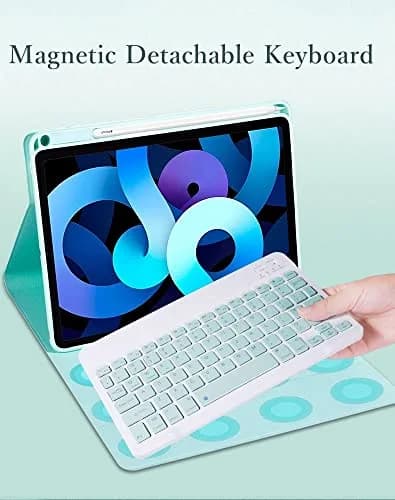 kaitesi Keyboard Case for iPad Air 11 inch (M3/M2)/Air 5th 4th Gen 10.9 Inch/iPad Pro 11 inch 4th/3rd/2nd/1st Gen | Magnetic Detachable Bluetooth Pink thumbnail 5