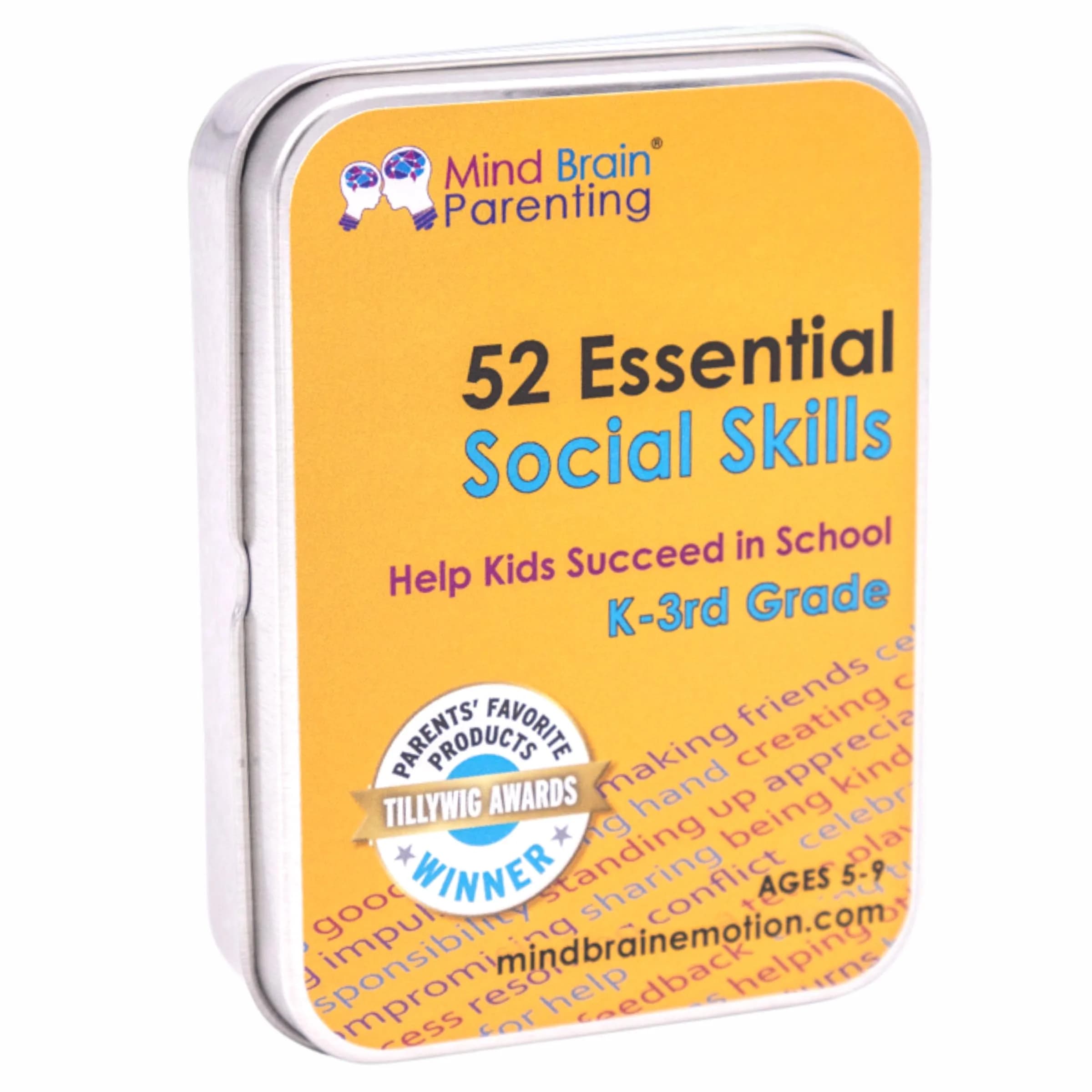 Mind Brain Emotion 52 Essential Social Skills Lessons & Teaching Tool Kit | Social Emotional Learning Activities for Parents, Teachers, School Counselor (Kindergarten, Elementary Kids) — Social Skills