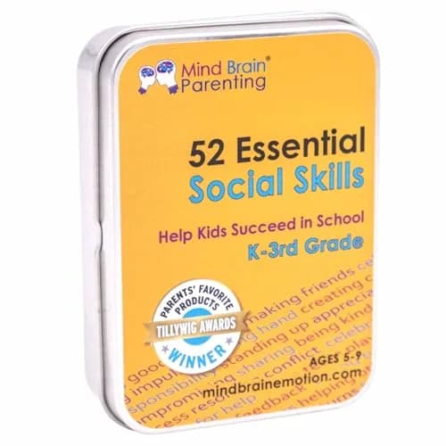 Mind Brain Emotion 52 Essential Social Skills Lessons & Teaching Tool Kit | Social Emotional Learning Activities for Parents, Teachers, School Counselor (Kindergarten, Elementary Kids) thumbnail 1