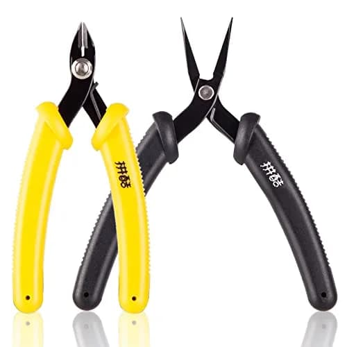 Piececool Professional Metal Model Tools Set - 2pcs Clipper & Needle Nose Pliers | For Metal Earth Kits thumbnail 1
