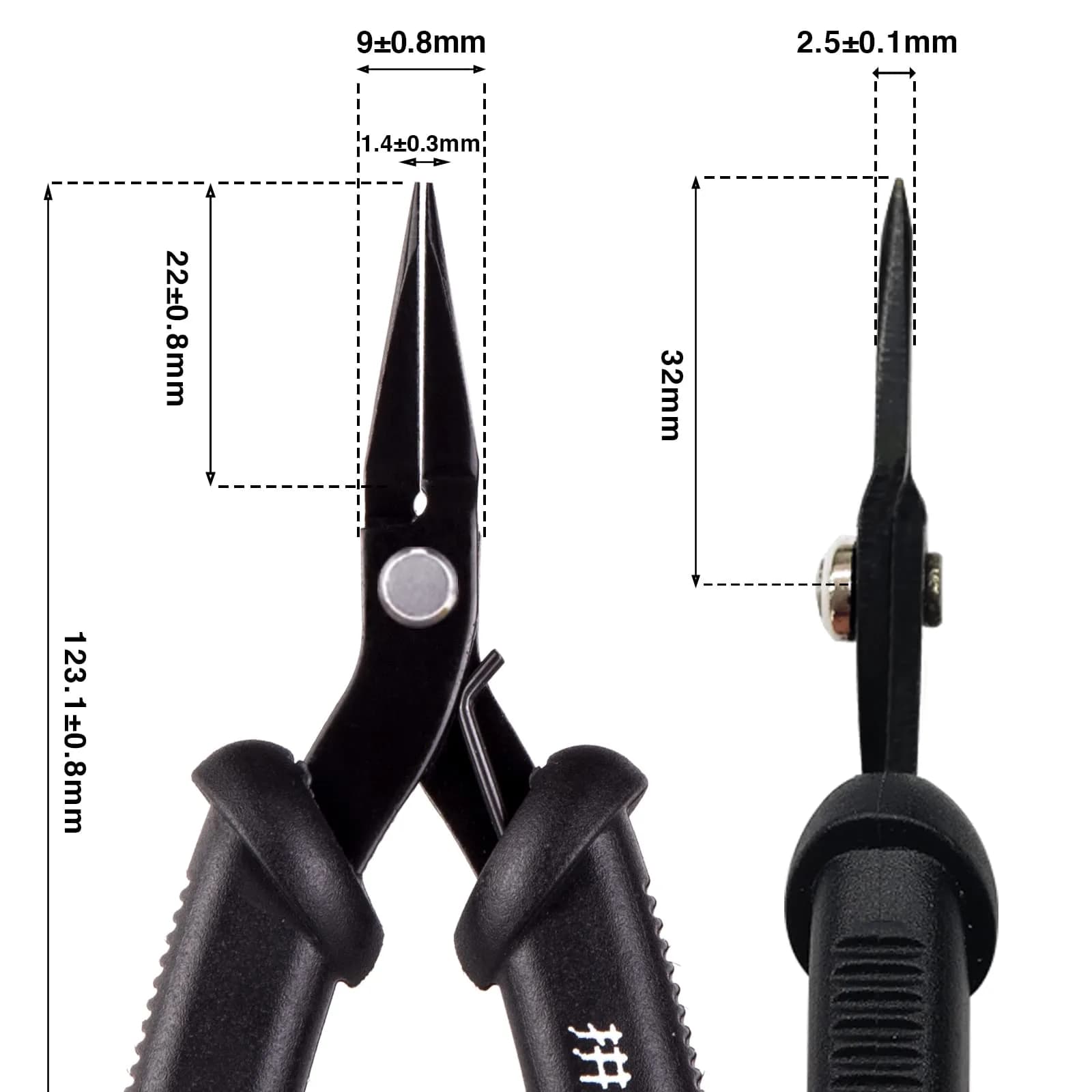 Piececool Professional Metal Model Tools Set - 2pcs Clipper & Needle Nose Pliers | For Metal Earth Kits - view 4