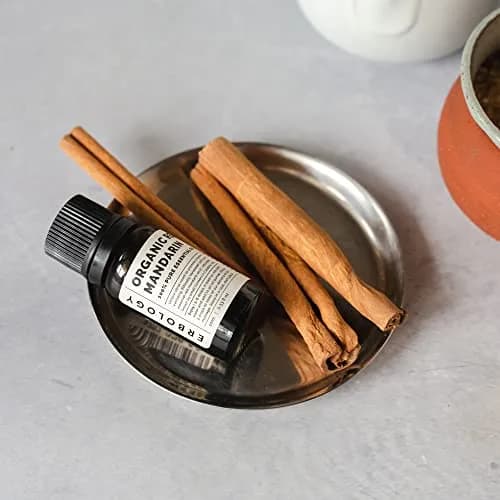 Erbology Red Mandarin Essential Oil 0.34 Fl Oz | Calming & Rejuvenating, Organic, Small Batch thumbnail 5