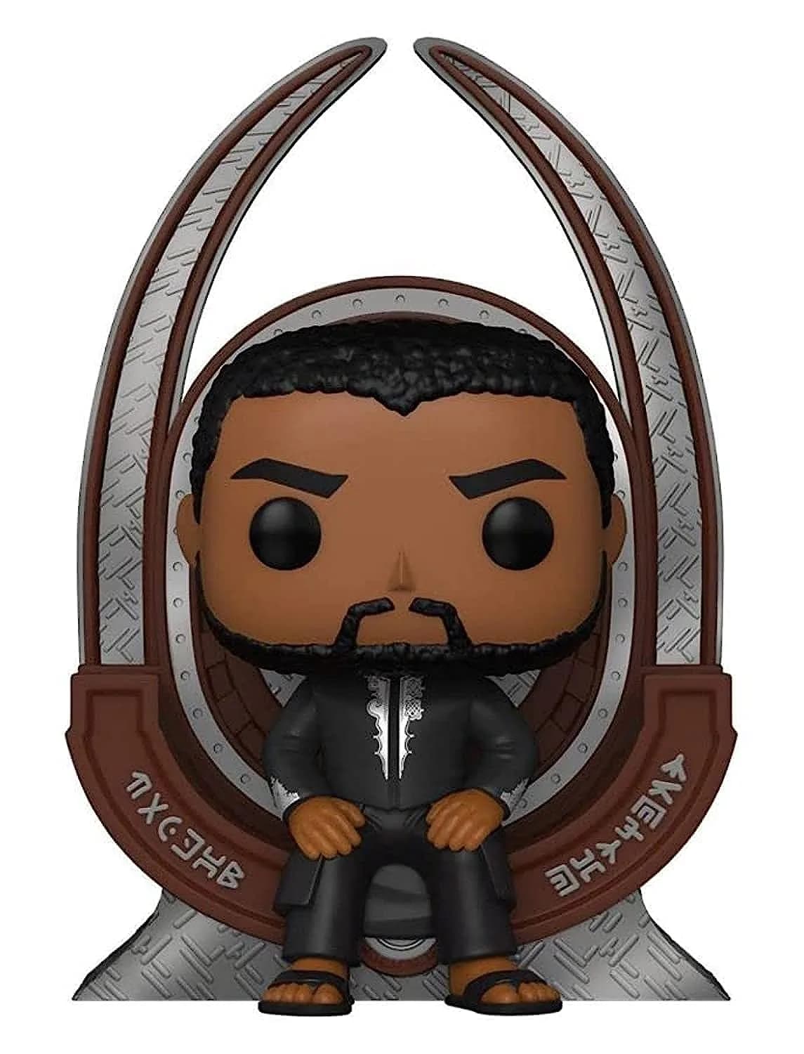 Funko Pop! Deluxe Marvel: Black Panther S1 - T'Challa on Throne Vinyl Figure | Special Edition, 1 Count, Vinyl Collectible