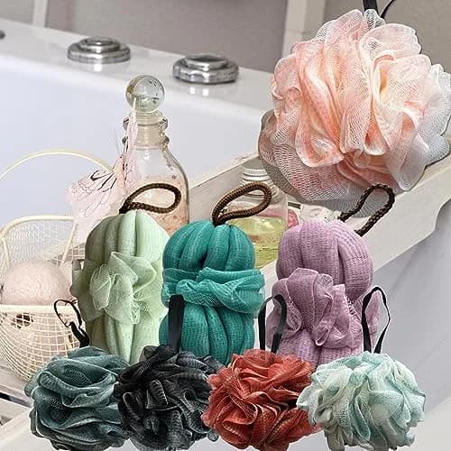 GXBTOPGO Loofah Sponge 50g | Premium Natural Bath Exfoliator for All Skin Types thumbnail 7