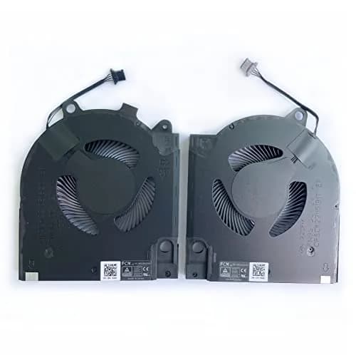 Fleshy Leaf CPU+GPU Cooling Fan for Dell G15 5510 5511 5515 RTX3060 RTX3050 | 9.2 CFM Airflow thumbnail 1