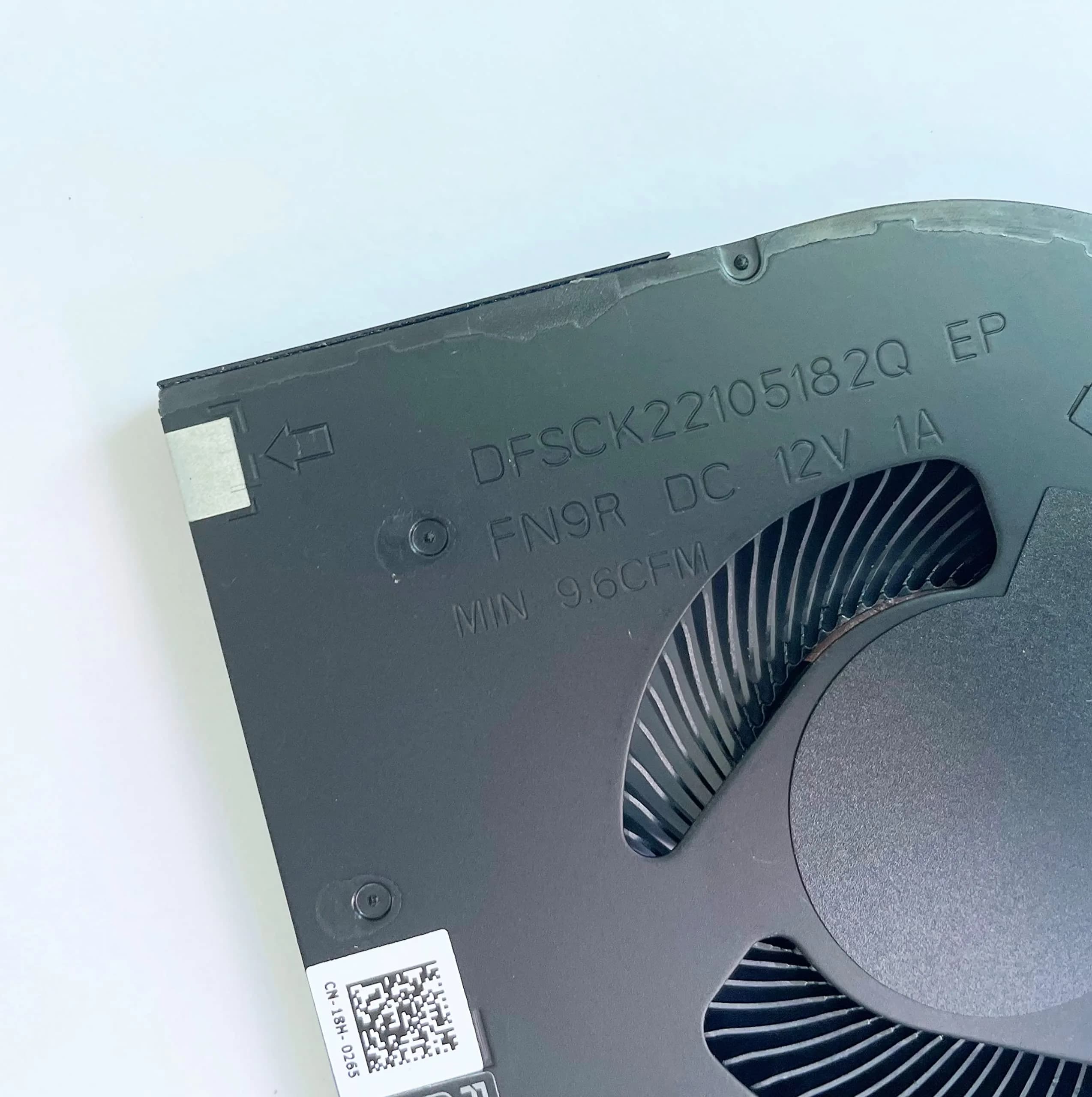 Fleshy Leaf CPU+GPU Cooling Fan for Dell G15 5510 5511 5515 RTX3060 RTX3050 | 9.2 CFM Airflow - view 8