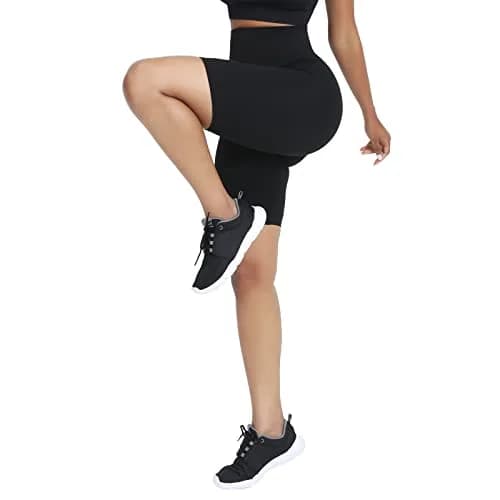 huiming Sauna Sweat Shorts for Women Slimming Compression Workout Thermo Waist Trainer Slimming Leggings Pants Body Shaper | Burn Fat & Shape Waist thumbnail 5
