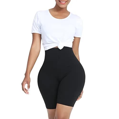 huiming Sauna Sweat Shorts for Women Slimming Compression Workout Thermo Waist Trainer Slimming Leggings Pants Body Shaper | Burn Fat & Shape Waist thumbnail 2