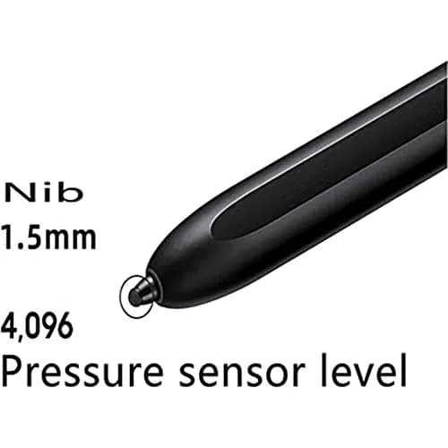 CaoXiong Galaxy Z Fold 4/3/5 S Pen Fold Edition for Samsung Galaxy Z Fold 3/4/5, EJ-PF946BBEGUS, with Replacement Tips/Nibs+Card Pin (Black) | 4096 Pressure Levels thumbnail 2