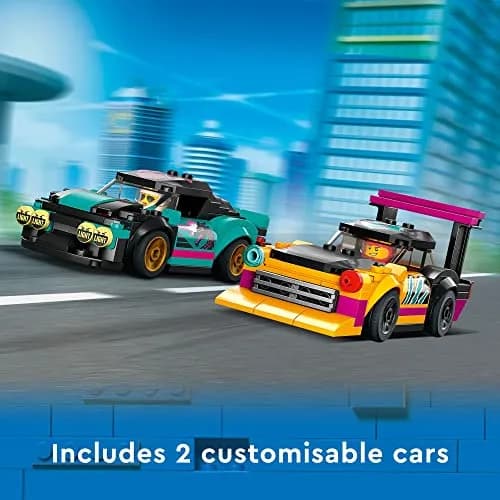 LEGO City Custom Car Garage 60389 | Build & Customize 2 Cars | Gift for Kids 6+ thumbnail 3
