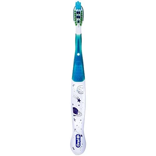 Oral-B Pro-Health Junior CrossAction Galaxy Toothbrush, Ages 6+, Soft - Pack of 6 | Cleans Gaps & Changing Teeth thumbnail 7
