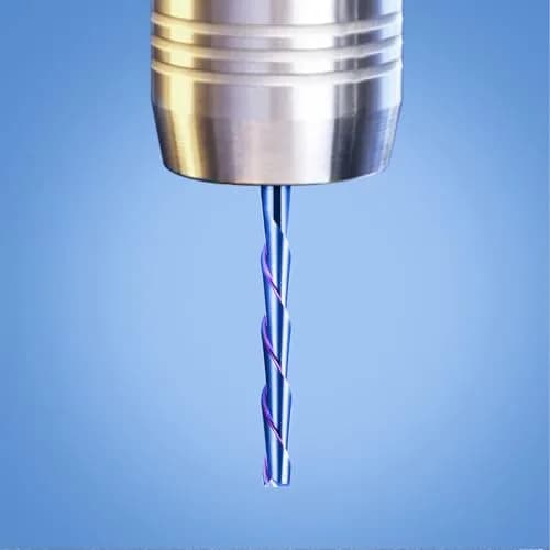 HQMaster 1/8" Shank CNC Router Bits 2 Flute Upcut End Mill 10pcs | 3.175mm Carbide for Wood PVC Acrylic thumbnail 7