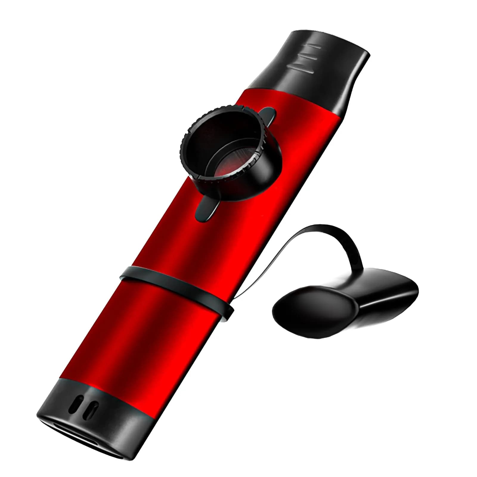 TianChunyue Metal Kazoo 5 Diaphragms | Adjustable Tone for Most Instruments (Blue) — Red