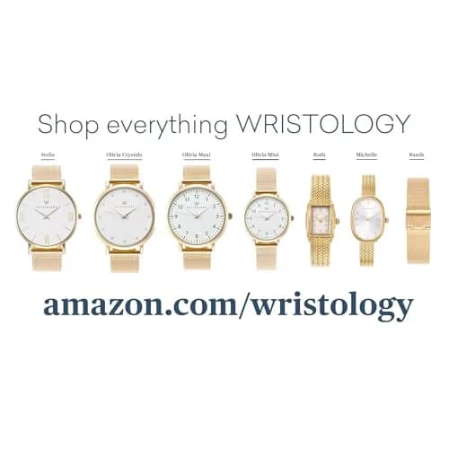 WRISTOLOGY Large face Roman Numerals Women's Watch 38mm | Easy Change Band, Silver thumbnail 6