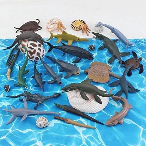GUFOPONAS 22PCS Prehistoric Sea Creatures Toy Set | 4 Inch Marine Animal Figures for Kids thumbnail 3