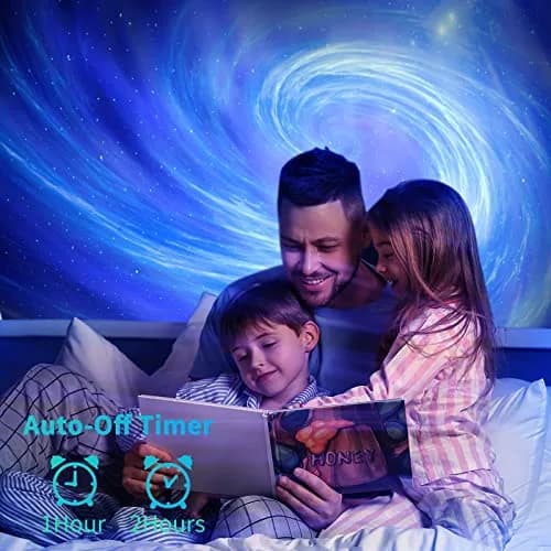 AIRIVO Galaxy Star Projector | 3-in-1 Night Light, Music & White Noise | Bedroom & Party Decor thumbnail 5
