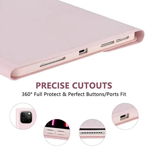 CC Store Keyboard Case for iPad Air 11 Inch Pink | Detachable Bluetooth Keyboard & Pencil Holder thumbnail 5