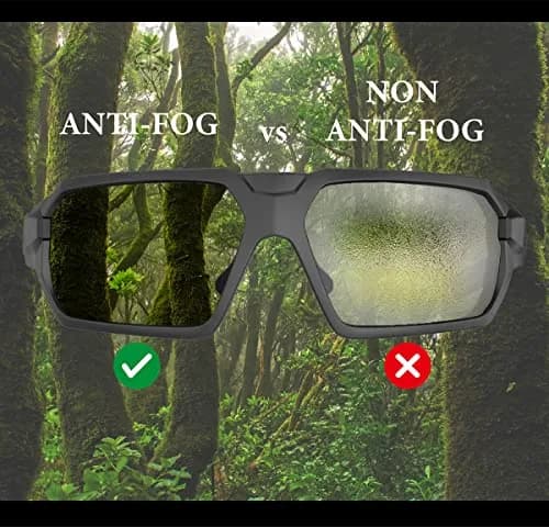 HTS HUNTERSKY Q37 Anti Fog Tactical Shooting Glasses Large | Ballistic Eye Protection OSHA thumbnail 6