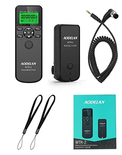 AODELAN Wireless Remote Control for Nikon Cameras | Timer Remote Shutter Release with Timer & Wireless Functions thumbnail 8