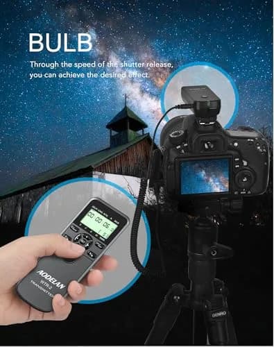 AODELAN Wireless Remote Control for Nikon Cameras | Timer Remote Shutter Release with Timer & Wireless Functions thumbnail 2