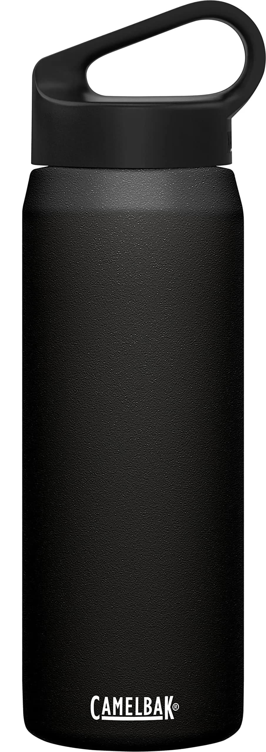CamelBak Carry Cap Bottle - Vacuum Insulated Stainless Steel - Easy Carry, 25oz, Black — Black