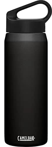 CamelBak Carry Cap Bottle - Vacuum Insulated Stainless Steel - Easy Carry, 25oz, Black thumbnail 1