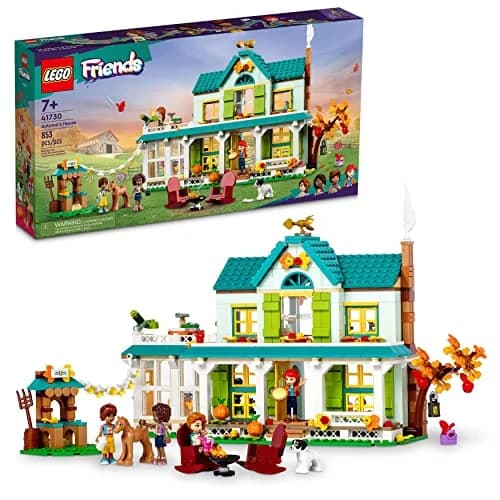 LEGO Friends Autumn's House 41730 | Dolls House Playset with Accessories, Toy Horse & Mia Mini-Doll for Kids 7+ thumbnail 1