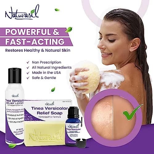 Naturasil Tinea Versicolor Treatment Lotion for Uneven Skin Tone | Fast-Acting Homeopathic 4 oz thumbnail 8