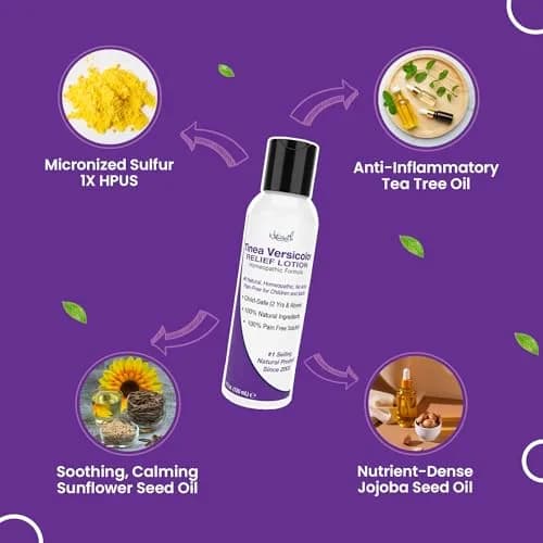 Naturasil Tinea Versicolor Treatment Lotion for Uneven Skin Tone | Fast-Acting Homeopathic 4 oz thumbnail 9