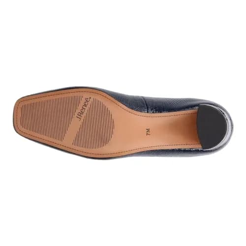 J.Reneé Olivienne Navy Women's Flats 9 Wide | Casual Style with Block Heel (70-120 chars) thumbnail 5