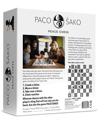 Paco Sako Peace Chess Game | Mindful Strategy for Peace & Fun, 2-Players thumbnail 2