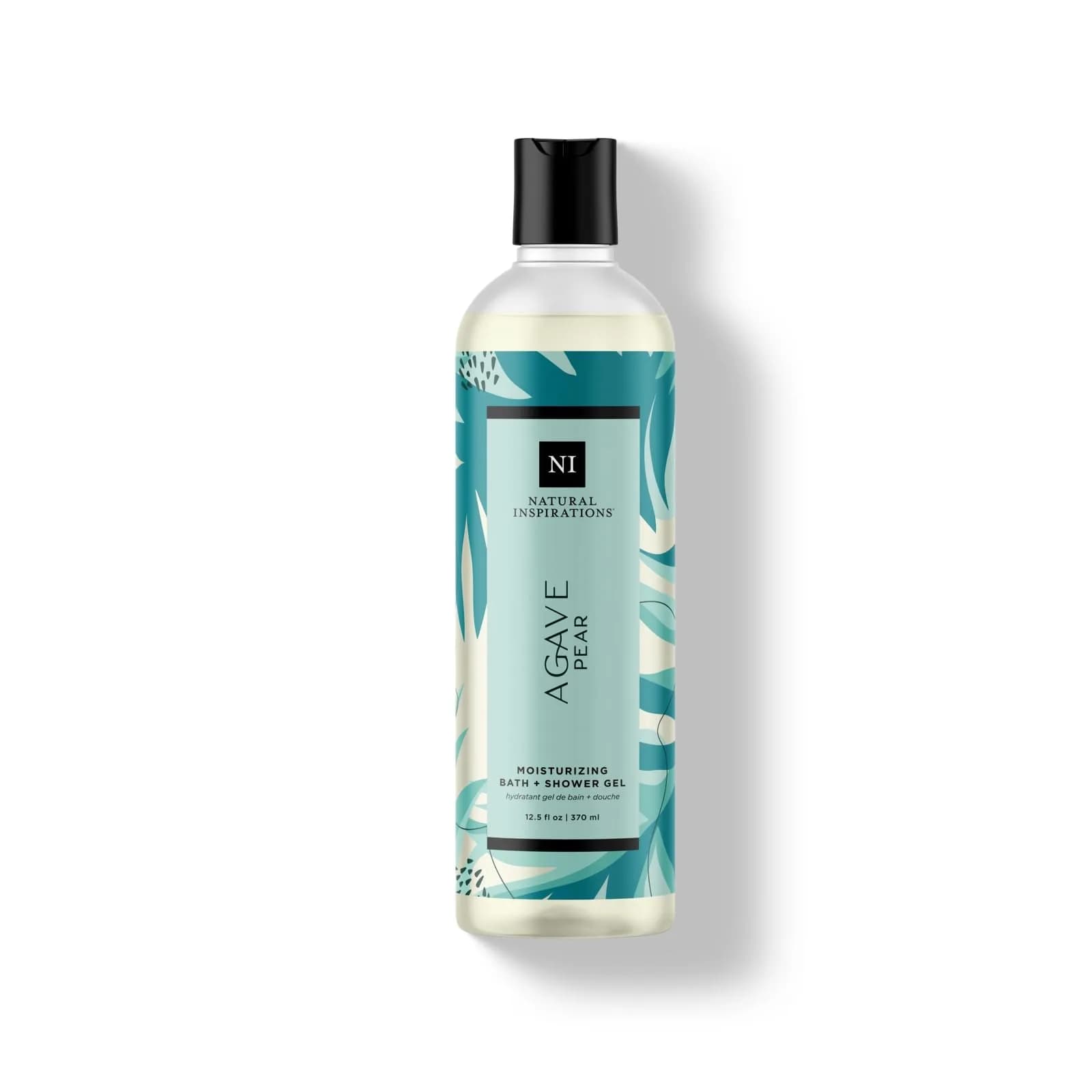 Natural Inspirations Agave Pear Moisturizing Bath & Shower Gel 12.5oz | Sulfate-Free, Hydrating & Vegan — Agave Pear