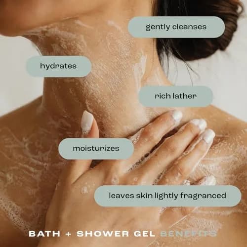 Natural Inspirations Agave Pear Moisturizing Bath & Shower Gel 12.5oz | Sulfate-Free, Hydrating & Vegan thumbnail 3