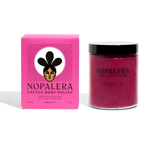 Nopalera Hibiscus Cactus Flower Exfoliant 6 oz | 3-in-1 Cleanser, Moisturizer & Exfoliator, Vegan, Cruelty-Free, Natural Floral Scent thumbnail 1