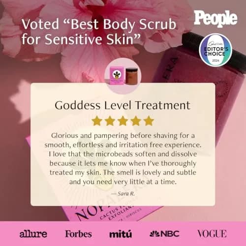 Nopalera Hibiscus Cactus Flower Exfoliant 6 oz | 3-in-1 Cleanser, Moisturizer & Exfoliator, Vegan, Cruelty-Free, Natural Floral Scent thumbnail 8