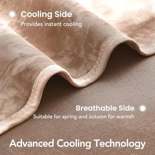 Topcee Cooling Blanket 228x228 cm (90"x90") | Arc-Chill Q-Max>0.35 for Hot Sleepers thumbnail 5