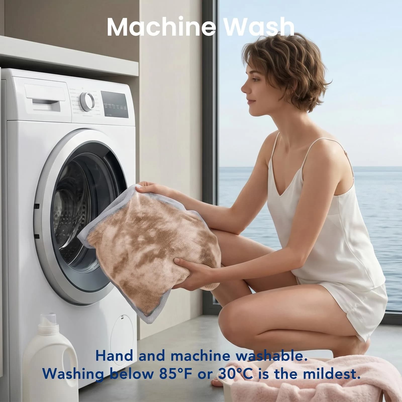 Topcee Cooling Blanket 228x228 cm (90"x90") | Arc-Chill Q-Max>0.35 for Hot Sleepers - view 7
