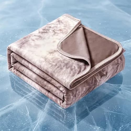 Topcee Cooling Blanket Queen Size 228x228 cm (90"x90") | Breathable & Lightweight for Hot Sleepers thumbnail 1