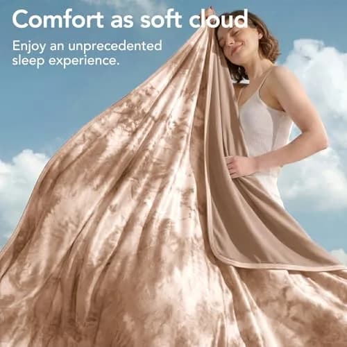 Topcee Cooling Blanket King Size 230x264 cm (90"x104") | Breathable Fabric for Hot Sleepers thumbnail 6